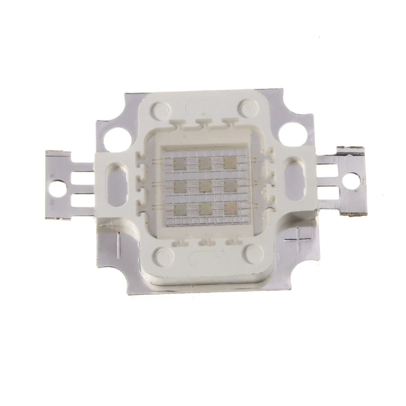 Jiguoor Высокая мощность 395NM 400NM 405NM 410NM 10W UV фиолетовый COB LED свет бисера DIY