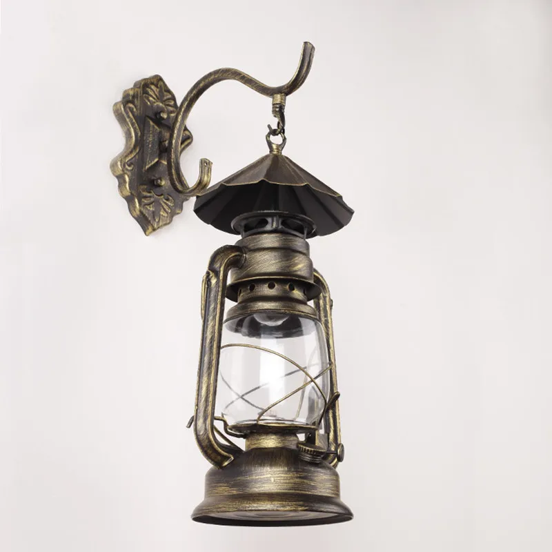 

Creative retro wall lamp E27 waterproof balcony corridor lights Bar Restaurant decorative lamps indoor / outdoor lighting