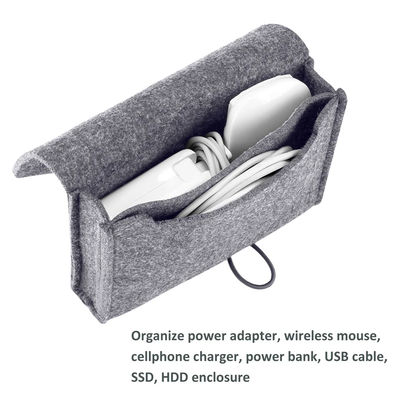 Домашняя Организация хранения 1 шт Ключ Монета посылка мини фетр мешок наушники Sd