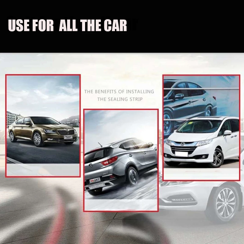 Car Dashboard Sealing Strips Styling Stickers For Toyota Honda Ford BMW Audi Hyundai KIA Universal Auto Interior Accessories | Автомобили