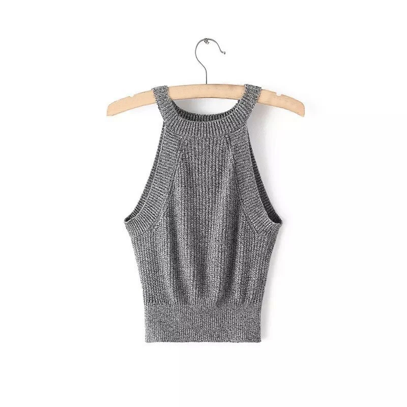 Женский топ на бретельках белый или черный с узором кроше летний сексуальный