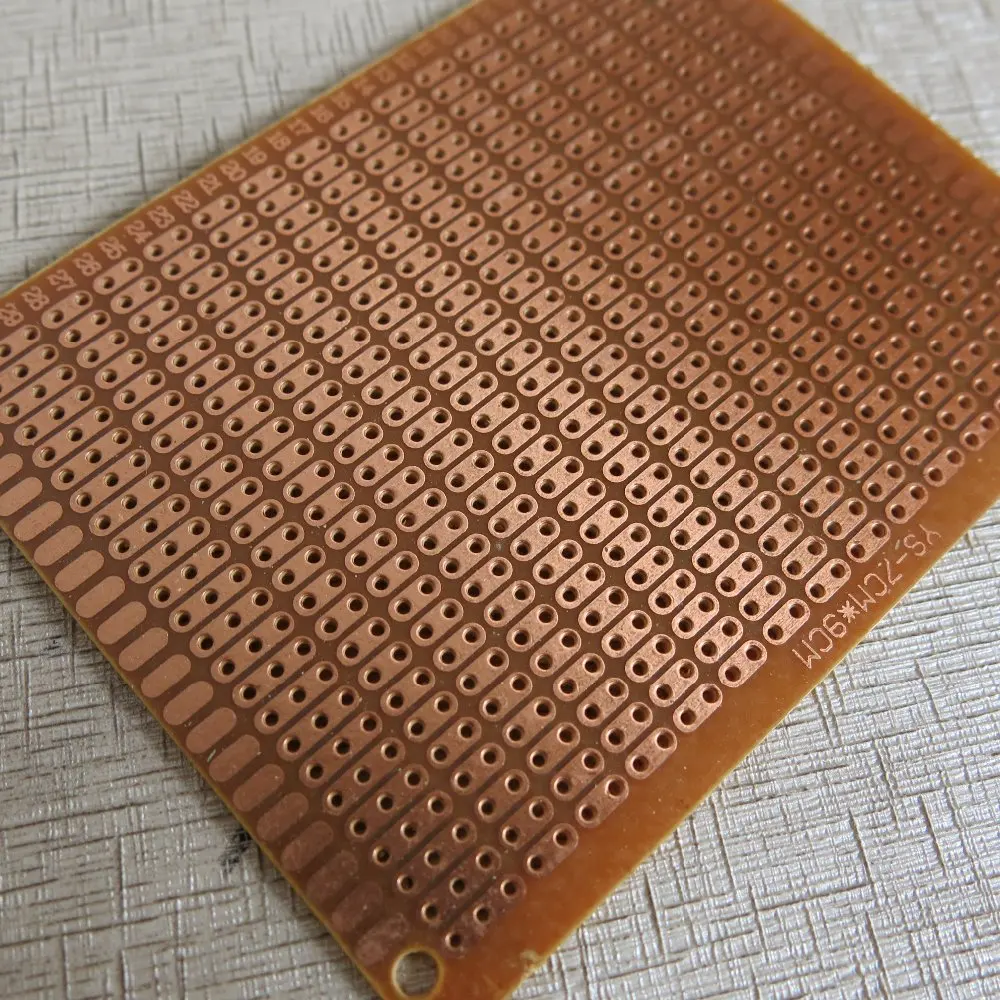 5 шт./лот 2er печатная плата для зачистки отверстий Veroboard vero Board 9x7 см 90x70 мм bakelite