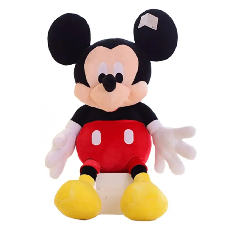 mickey 1 шт. 50 см классические Микки мягкий термополиуретановый чехол для телефона с Мышь плюшевые игрушки мягкие мультфильм животных куклы для детей подарок Рождественский подарок - Цвет: mickey