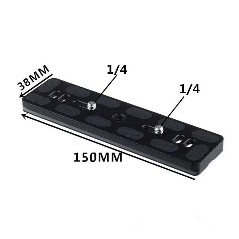 

PU-150 150mm Universal Metal Camera Quick release plate for Tripod Monopod Ball Head Arca Swiss Benro B4 J3 J4