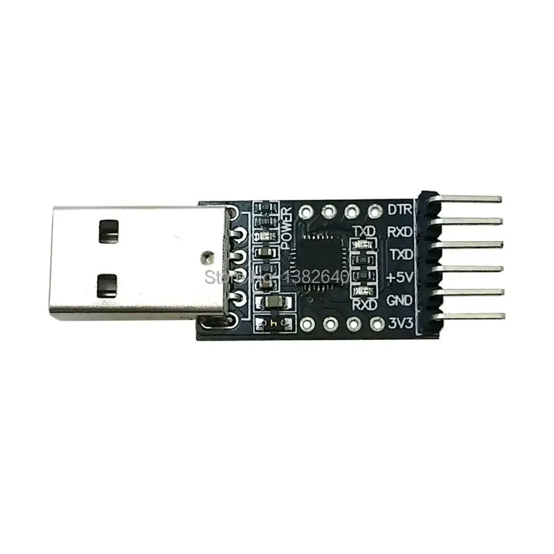 Бесплатная Доставка CP2102 USB 2.0 Для TTL Конвертер Promini STC Программист Uart Модуль Arduino Pro