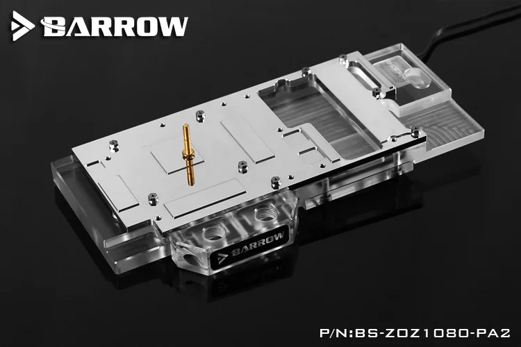 Barrow ZOTAC SUPREMACY PLUS 1080/1070/1060 GPU водный блок карта Aurora Graphis полное покрытие BS ZOZ1080 PA2|gpu water