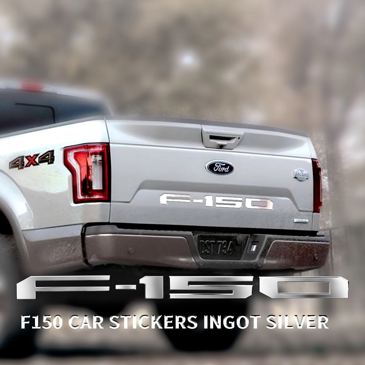 Mpata вставные буквы для Ford F150-3 м клей и 3D Поднятый задний багажник наклейка буквы