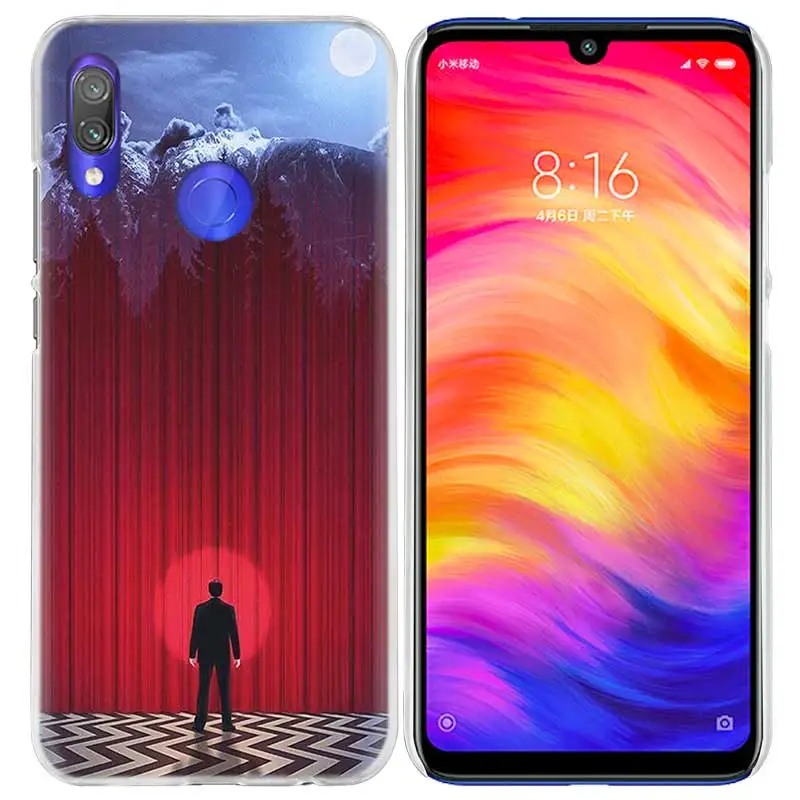 Чехол с надписью «Добро пожаловать в Твин Пикс» для Xiao mi Red mi Go Note 7 6 6A Pro S2 5 5A 4X mi A1 A2 9 mi x 3 5G 8 lite Play F1 жесткий чехол для телефона из ПК