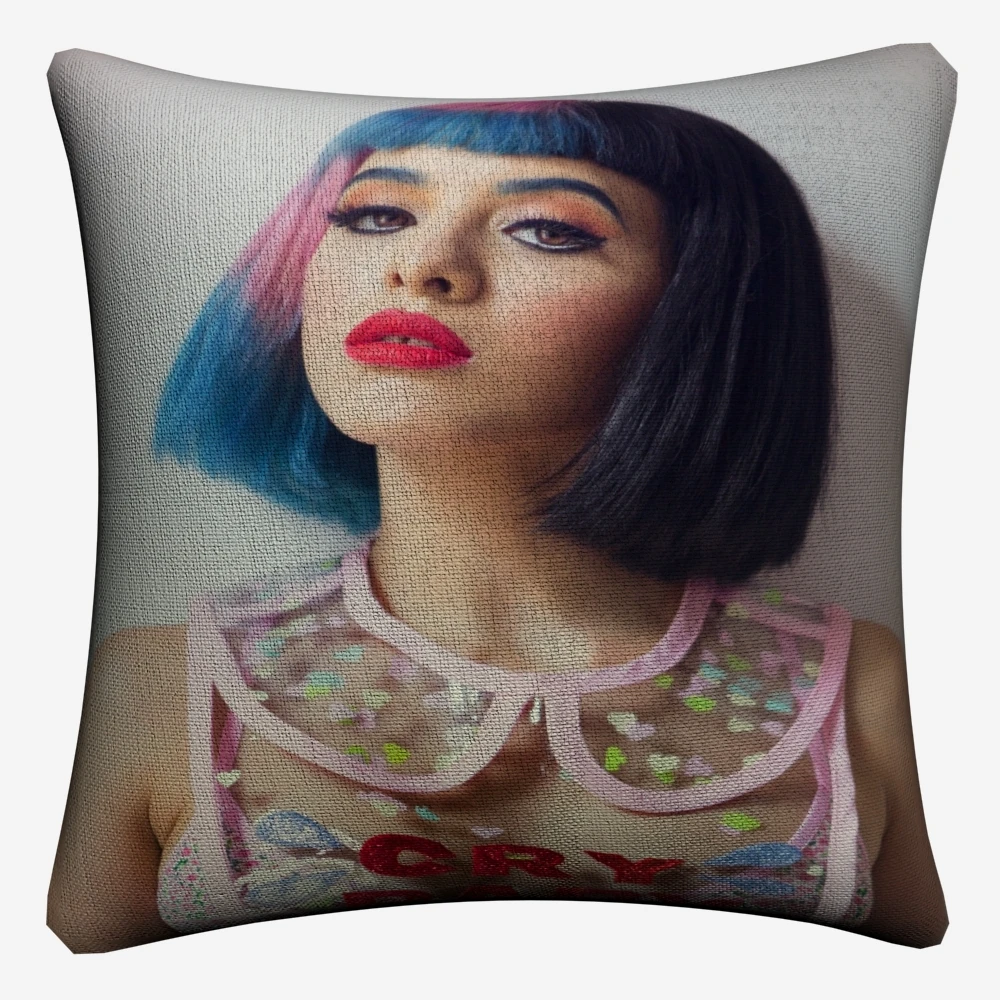 Melanie Martinez Cry/наволочки из хлопка и льна для детской фотосъемки 45x45 см мягкий