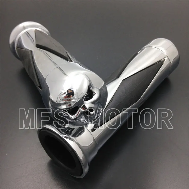 Мотоциклетная ручка для Honda Shadow Magna VTX 1300 1800 Goldwing GL 1200 1500 Skull Diamon|motorcycle hand grip|motorcycle