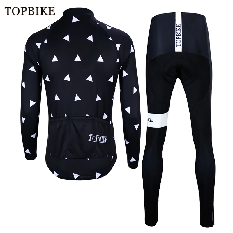 TOPBIKE комплект одежды для велоспорта зимняя велосипедная Джерси термо флисовая MTB