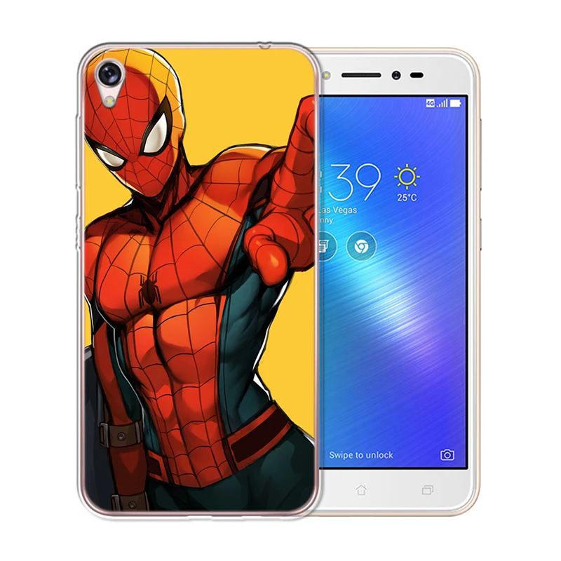Супермен Мстители Дэдпул 4 Сова для Asus Zenfone Live ZB501KL Max 3 Pro M1 ZB602KL ZC520KL ZC520TL чехол