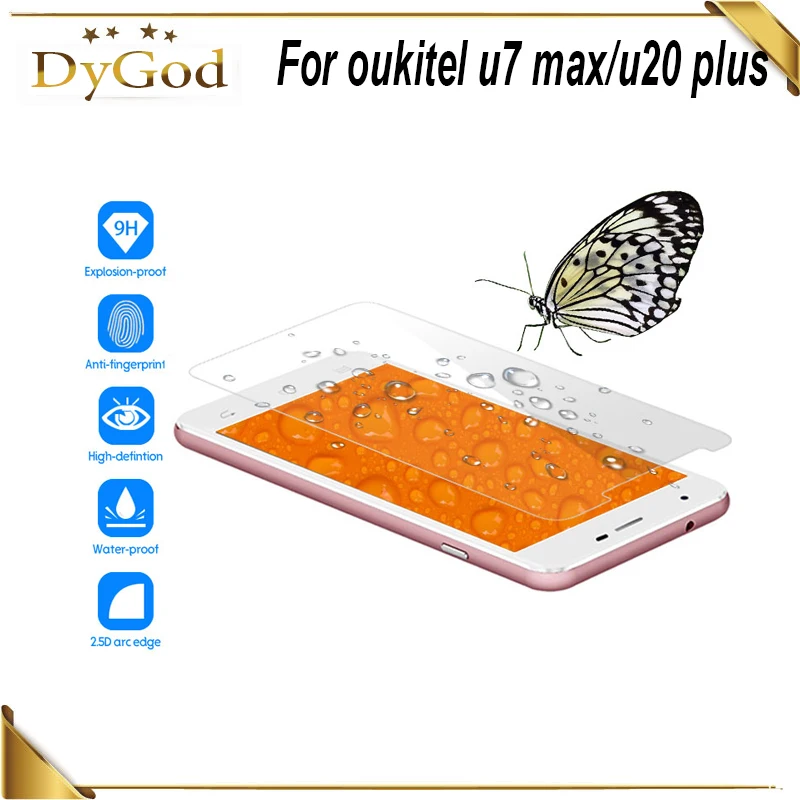 Закаленное стекло для Oukitel U7 max 5 дюйма переднее защитная пленка экрана U20 PLUS