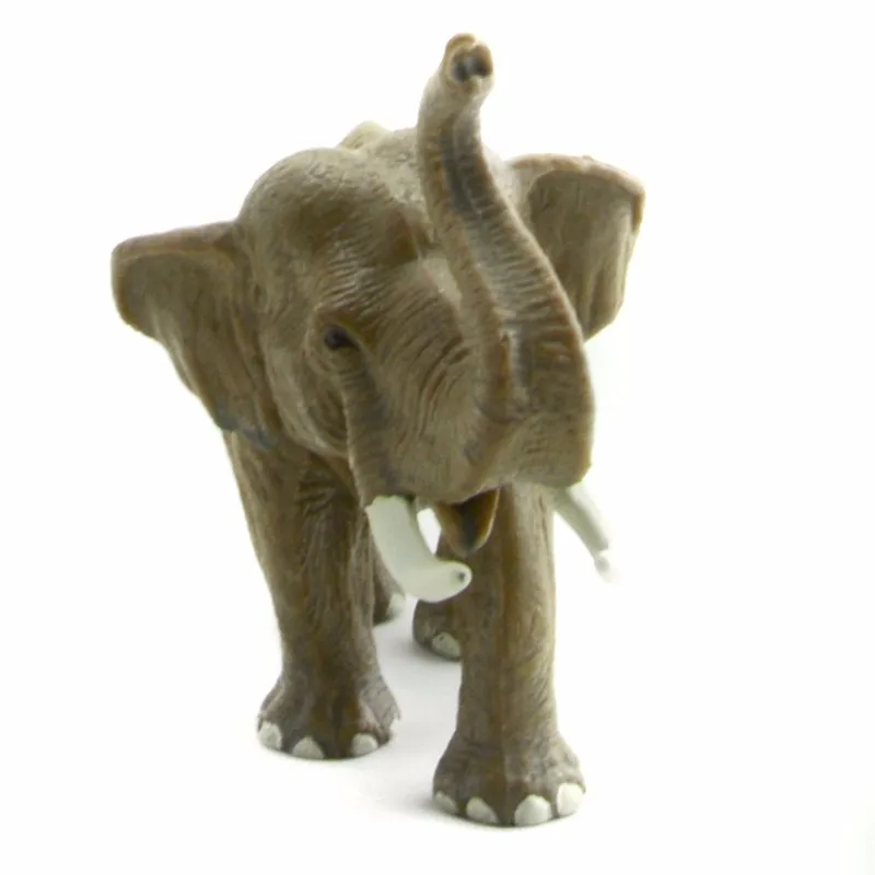 Waxsam 2017 Новый ПВХ Животные мира азиатских слонов статическая модель Пластик