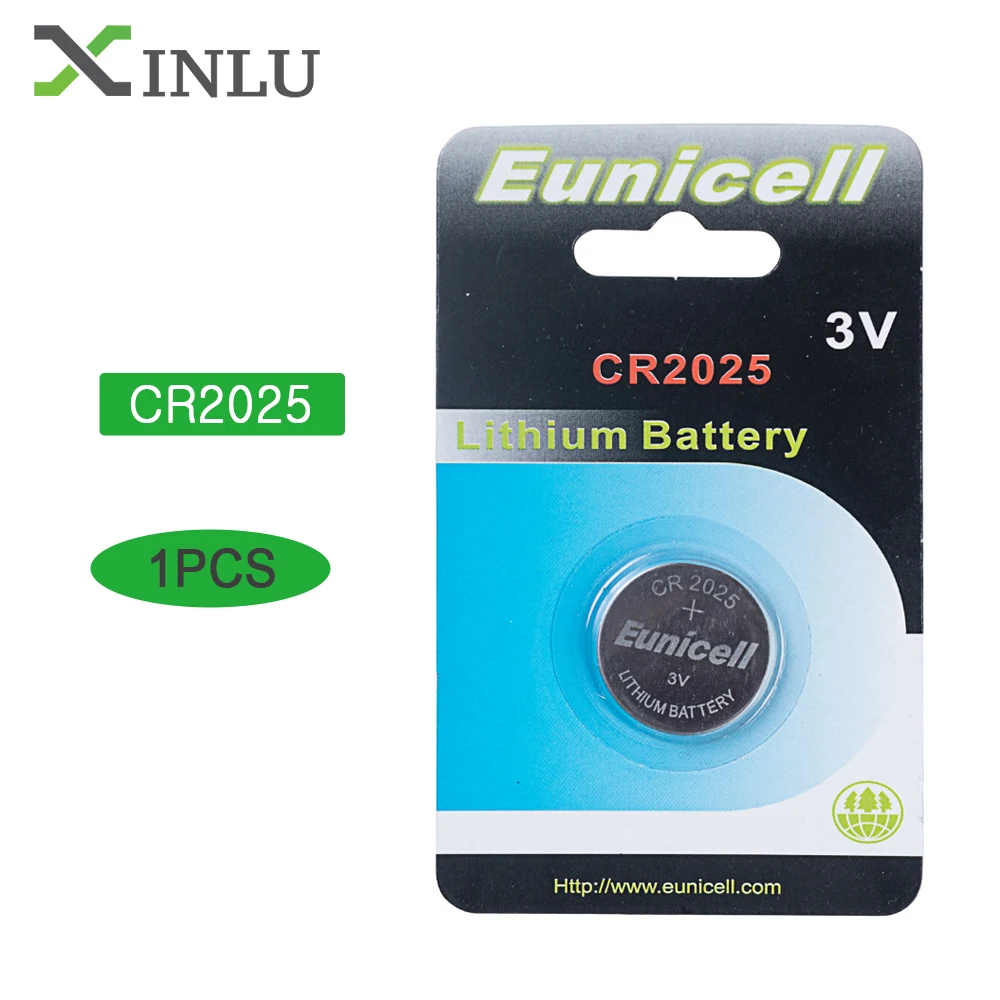 

1PC CR2025 ECR2025 DL2025 BR2025 2025 KCR2025 L12 3V button cell Coin Battery Batteries for watch
