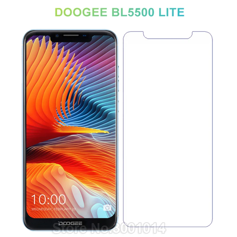 Закаленное стекло 9H Для Doogee BL5500 Lite Защитная пленка для экрана смартфона 6 19