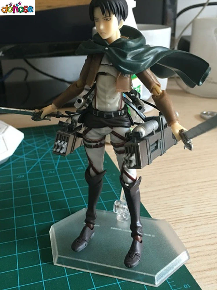 Аниме атака на Титанов Levi Ackerman Figma 213 сильнейший солдат из ПВХ экшн фигурка