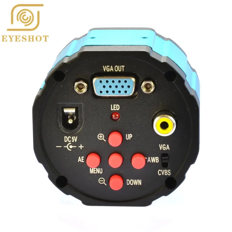 Фото Высокое качество 2MP Hd цифровой C-mount промышленный микроскоп камера VGA Av ТВ Видео Высокое качество 2MP Hd цифровой C-mount промышленный микроскоп камера VGA Av ТВ Видео