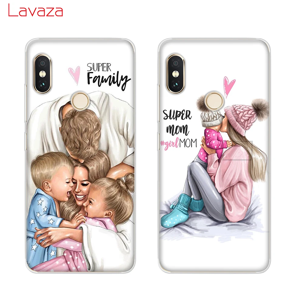 Lavaza Brown Hair Baby Mom Girl Queen Hard Phone Cover for Huawei P30 Pro Lite Nova 3 3i Honor 8 9 10 7A Case | Мобильные телефоны