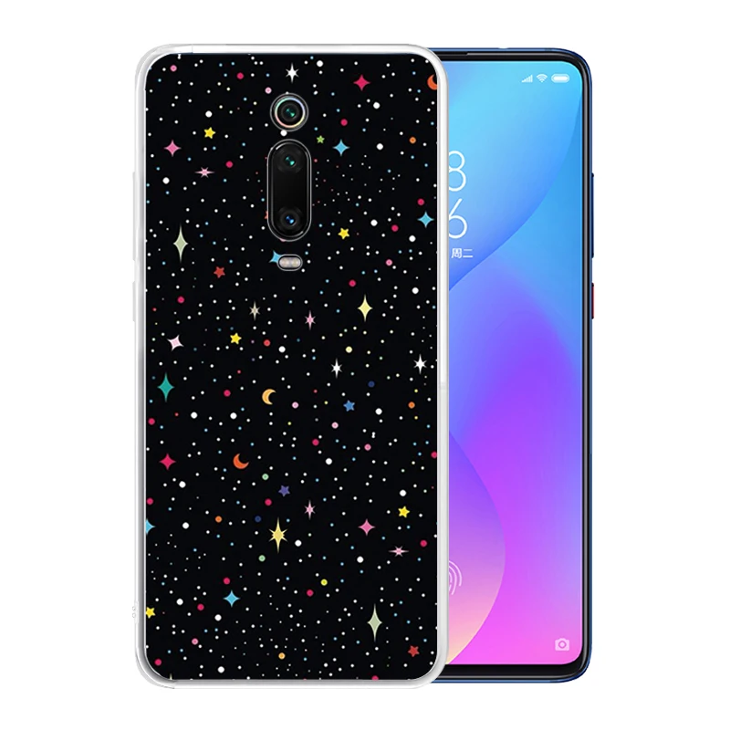 Soft Silicone Clear TPU Case for Xiaomi Redmi Note 8 Pro 7 6 K20 K30 5G 8A 7A Durable Draiwng Painted Cover |