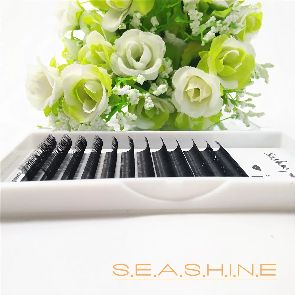 

8-14mm MIX ,12 lines/tray eyelash extension natural eyelashes 0.03-0.25mm C/D/L individual eyelashes false eyelash free shipping