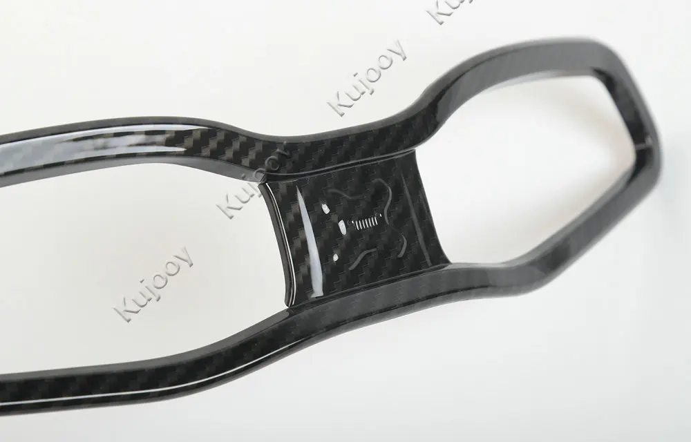 Carbon Fiber Grain ABS Car Dashboard Air Outlet Vent Cover Ring Trim Frame Sticker For Jeep Renegade 2015 2016 2017 Styling | Автомобили и