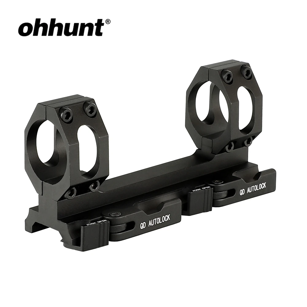 Ohhunt Rock твердый Охотничий Тактический прицел 25 4 мм 30 кольца Пикатинни один раз