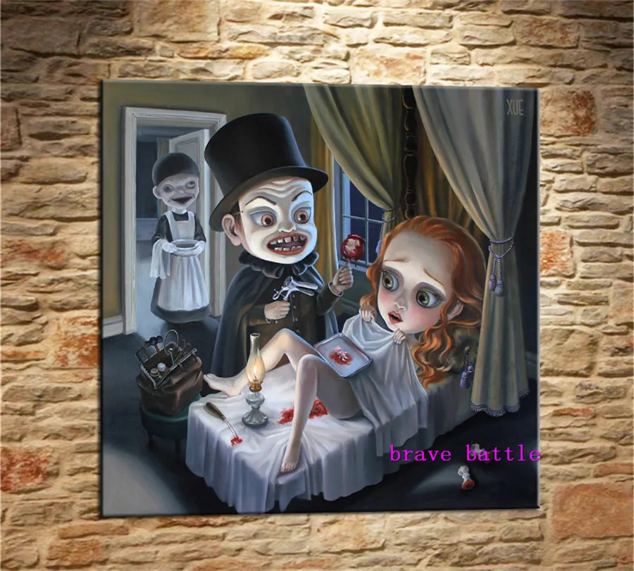 Mark Ryden детский необычный холст для живописи Тёмный мир гостиная спальня домашний