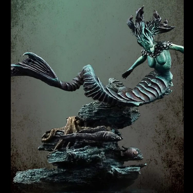 1/32 Water Demon полимерная модель GK фантастическая тема разобранный и Неокрашенный