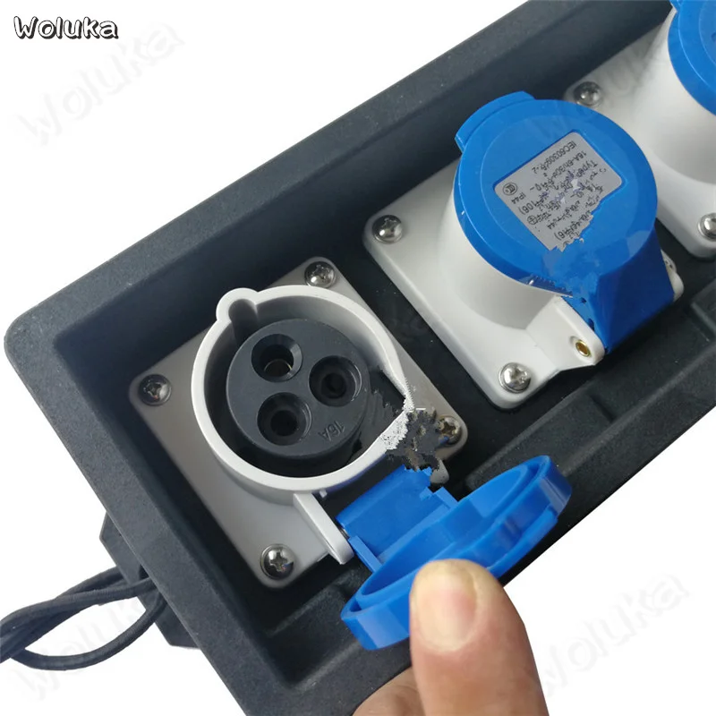 Фоторазветвитель 1 точка 4 линии 32А поворот 16a3 core Power box Spotlight Dysprosium Lamp Drag платы CD15