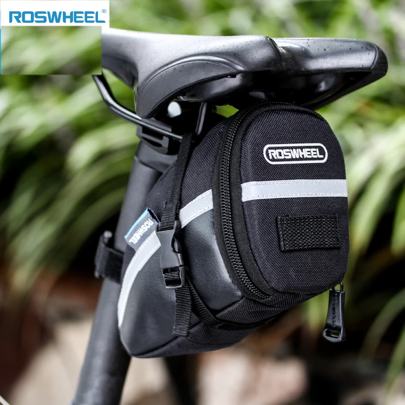 Велосумка ROSWHEEL быстросъемное седло задний хвост шоссейный велосипед задняя