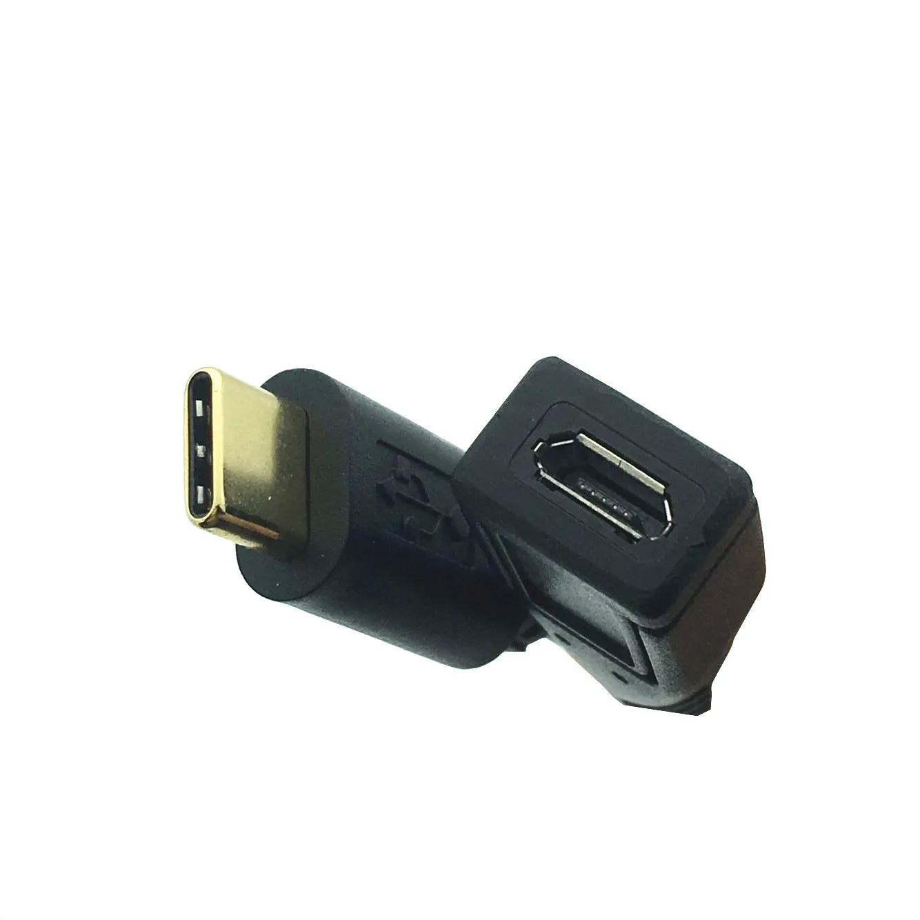 Позолоченные Тип C революция Micro5pin женский телефон кабель адаптер USB 3