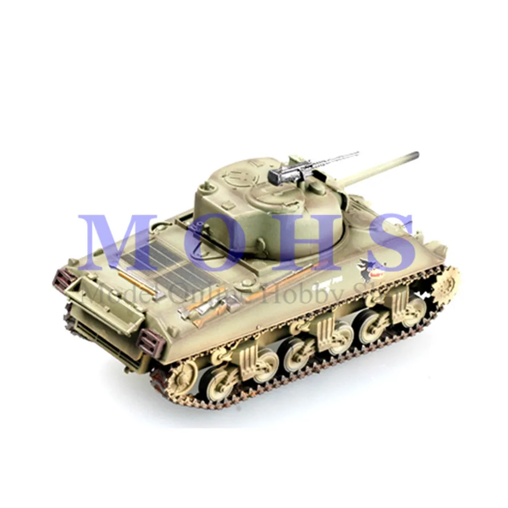 EASY MODEL 36256 1/72 Assembled Model Scale Finished Miniature Military Tank M4A3 Middle U.S ARMY |