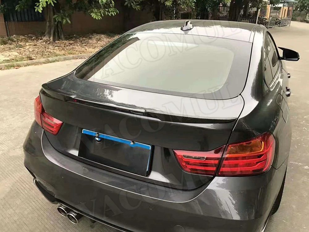 Карбоновый спойлер заднего багажника крыла для BMW серий 4 F36 420i 420d 428i 435i седан 2014-2019