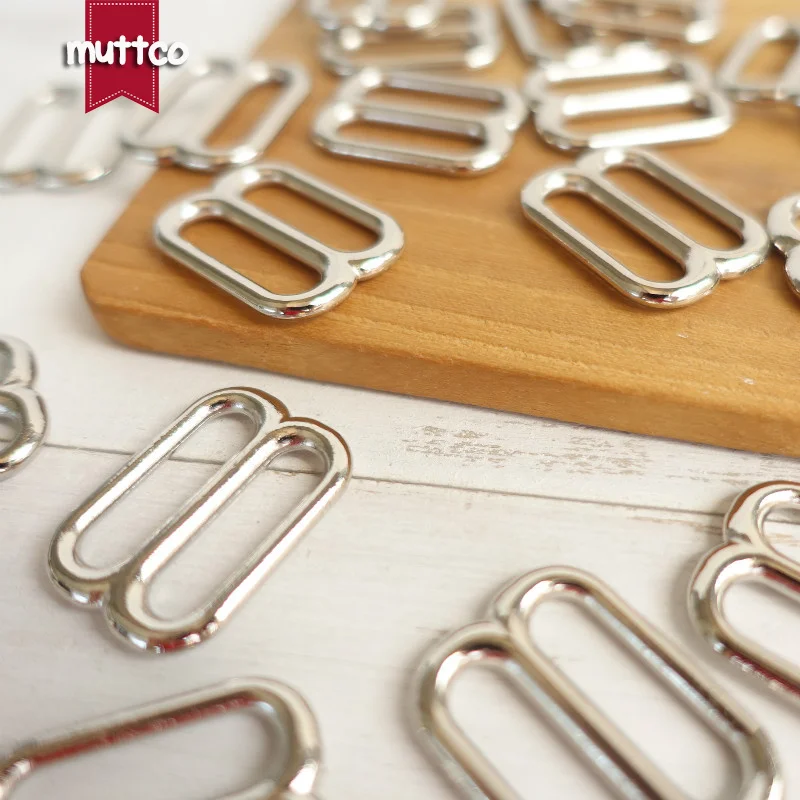 Собачий ошейник сделай сам для ленты 20 мм серебристые регулируемые пряжки петли