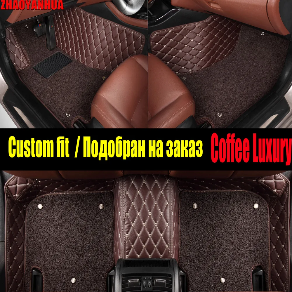 

ZHAOYANHUA special car floor mats for Kia Rio K2 Spectra Cerato Forte 5D heavy duty foot case car styling rugs carpet liners (20