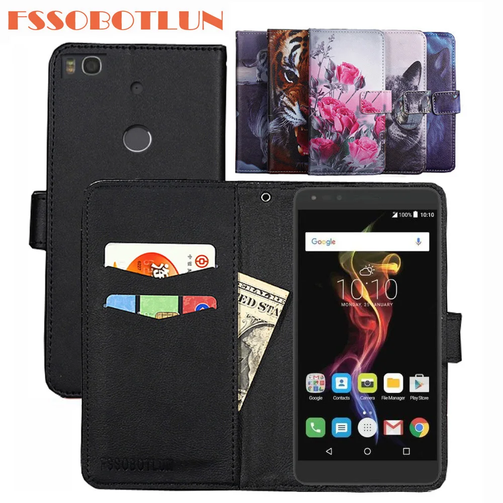 

FSSOBOTLUN For Alcatel POP 4 6" 7070X Case PU Leather Retro Flip Cover Shell Magnetic Fashion Wallet Cases Kickstand Strap Shell