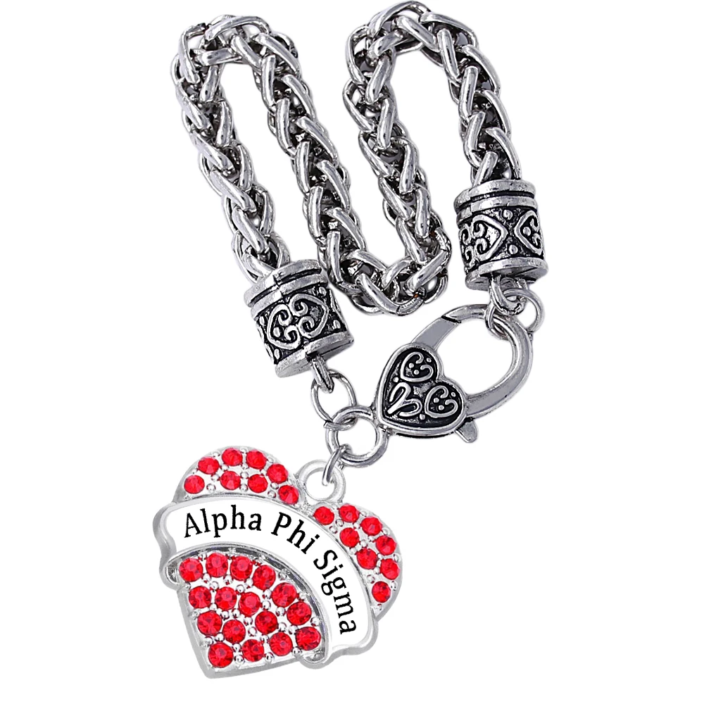 Новые продукты греческое общество Alpha Phi Sigma ювелирные изделия для братьев Стразы