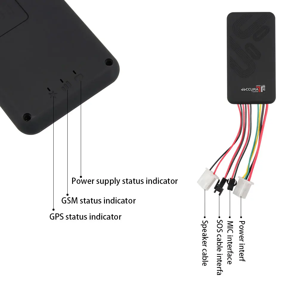 GT06 gps sms GPRS Автомобильный трекер транспортных средств дистанционный Определитель