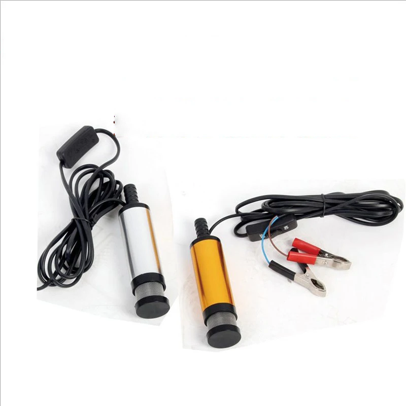 12v портативный микро насос постоянного тока погружной дизельный самовсасывающий