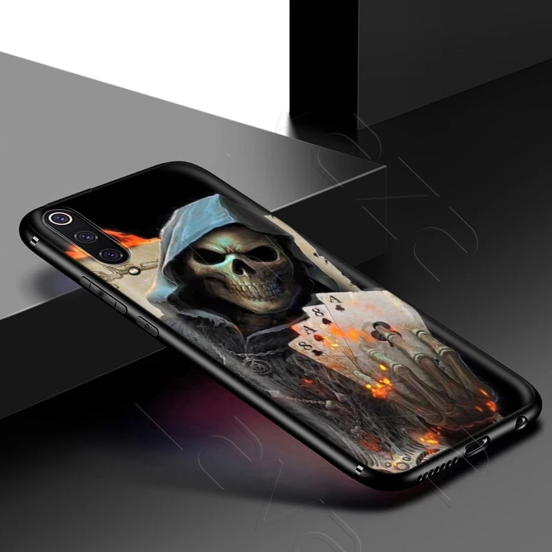 Lavaza Grim Reaper Skull Skeleton Case for Samsung Galaxy S6 S7 Edge J6 S8 S9 S10 Plus A3 A5 A6 A7 A8 A9 Note 8 9 |