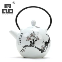 tangpin big capacity japanese ceramic teapot tea pot japanese tea set drinkware