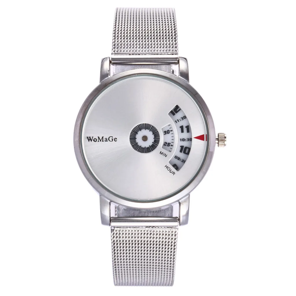 Часы мужские кварцевые в деловом стиле уникальные модные стальные с