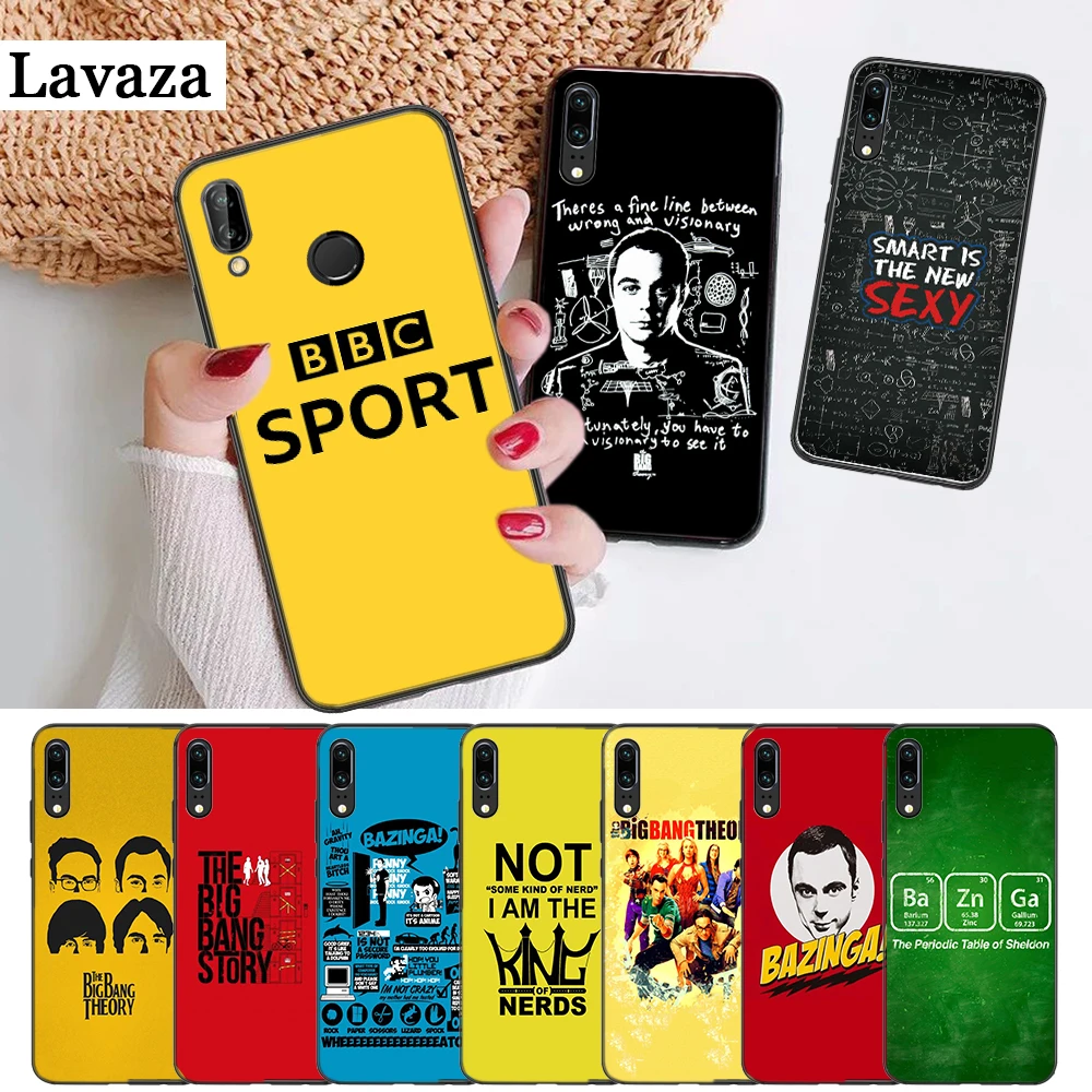 Силиконовый чехол Bazinga The Big Bang TV для Huawei P8 Lite 2015 2017 P9 2016 Mimi P10 P20 Pro P Smart Z 2019 P30|Бамперы|