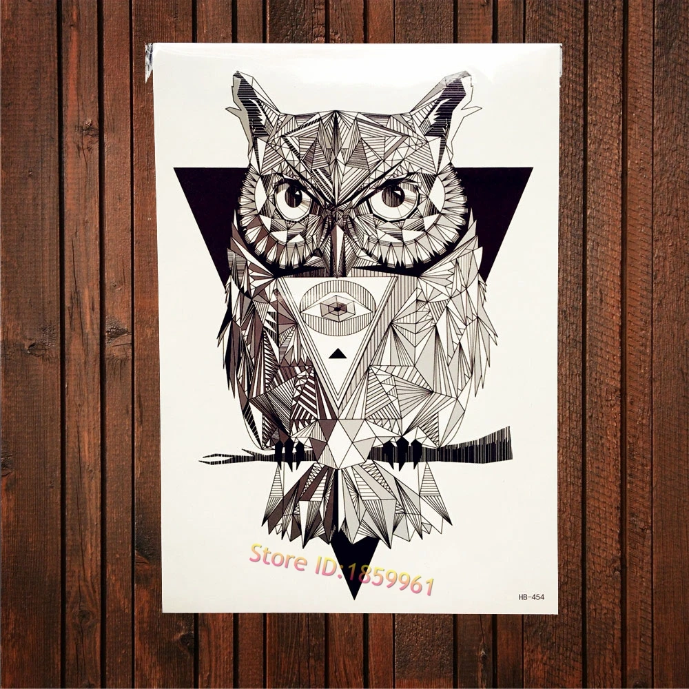 Временные тату наклейки Король Тигра для мужской боди арт на руку поддельные