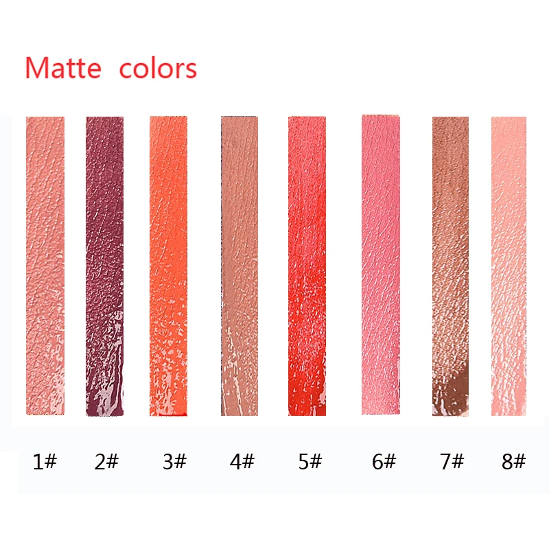 Лидер продаж! Batom помада телесного цвета стойкий блеск для губ водостойкая жидкая