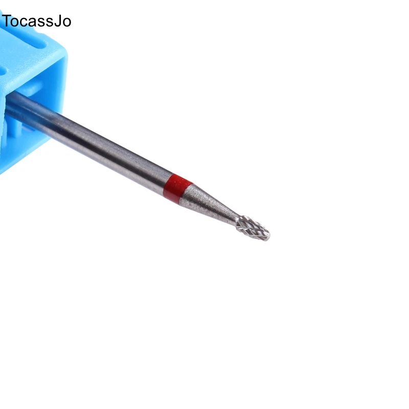 TocassJo кутикулы Чистый Nail карбида бит мини конус Ротари пилочка для ногтей серебро