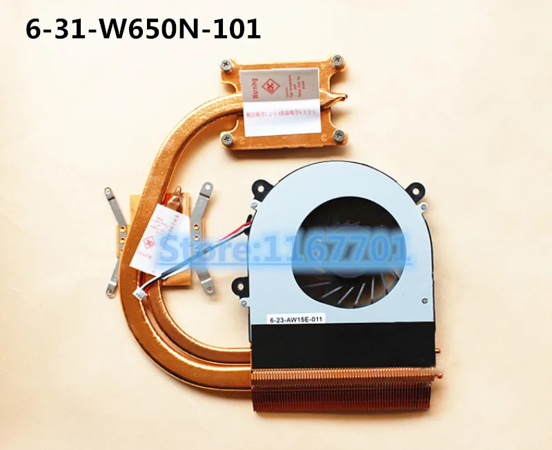 

New Original Laptop/Notebook CPU cooling Radiator Heatsink&Fan for Gigabyte P17F V3 P15F 6-31-W650N-101 6-23-AW15E-011