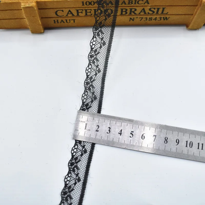 325-1 Width 20mm 10 ярдов/партия, Черная кружевная лента, аксессуары для шитья, одежда, платье, ювелирные изделия, вышитая кружевная отделка, ленты, ткань, украшение, аппликация - Цвет: 325-1 Width 20mm