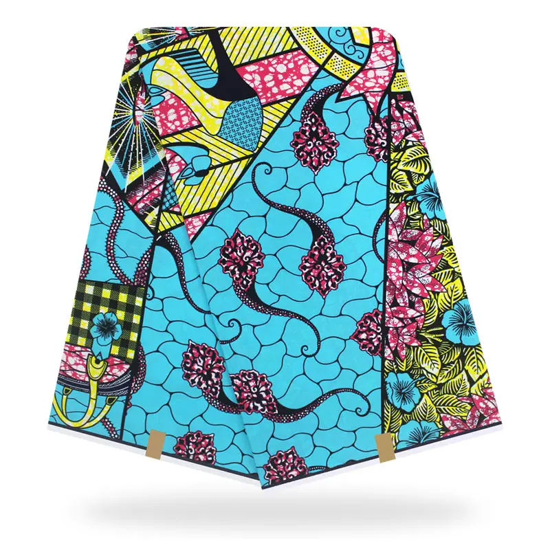 Высокое качество отличный дизайн настоящий Африканский воск ткань с Африканским